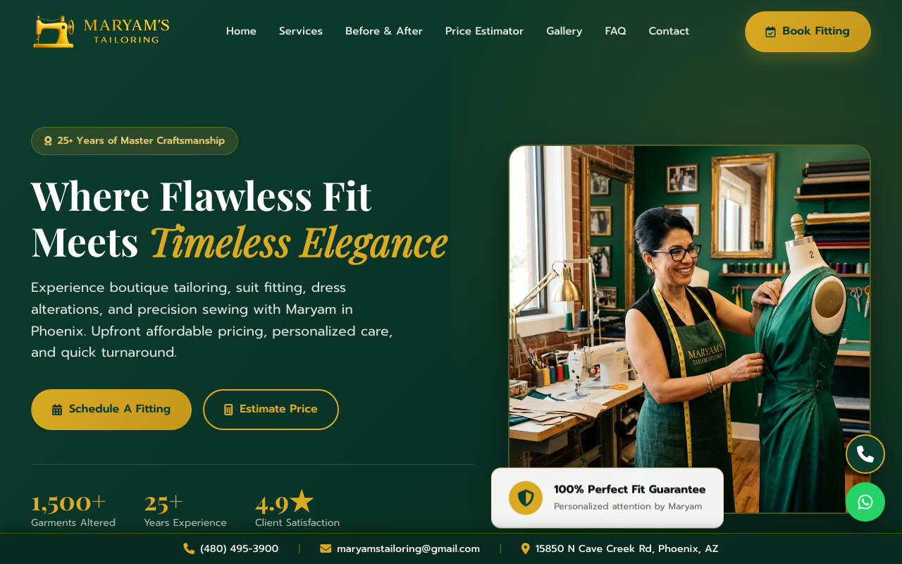 Ma**am's Bespoke Tailoring