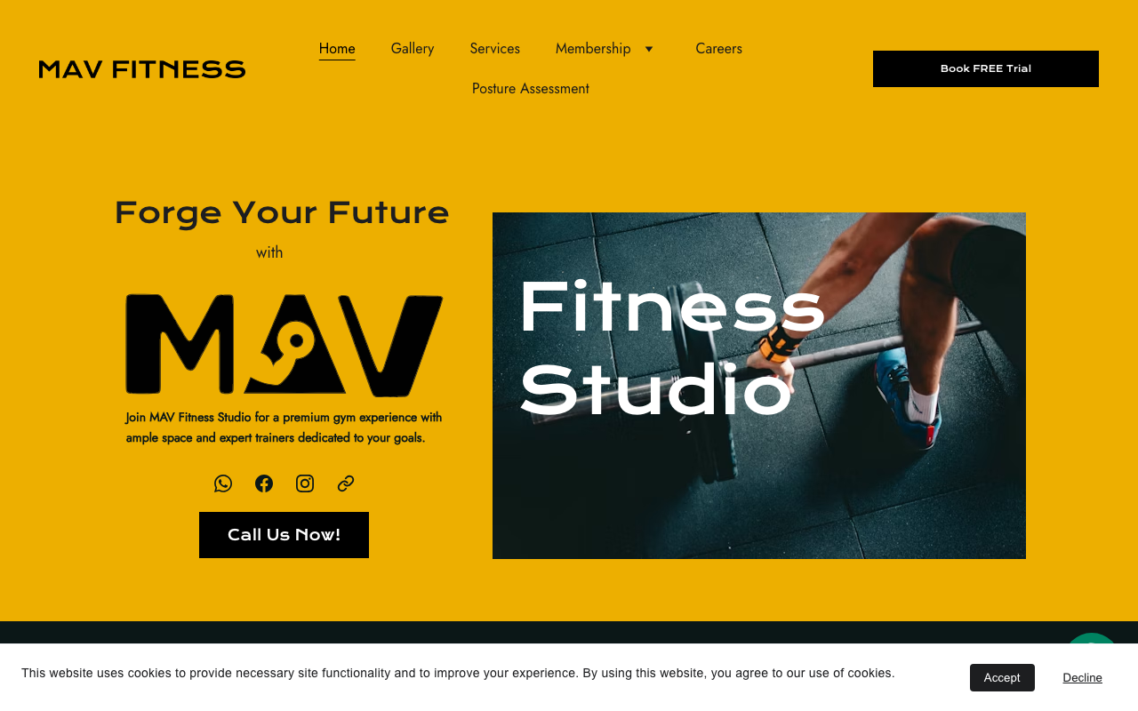 Ma** Fitness Studio